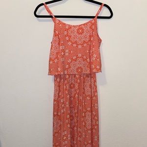 Maison Jules maxi dress with straps